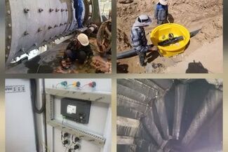 اجرای موفق پروژه‌های تعمیراتی در توقف برنامه‌ریزی‌شده کارخانه طلای موته