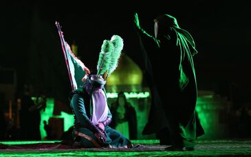 شکوه ارادت و دلدادگی در شب اربعین سرور و سالار شهیدان؛ مراسم نذر حسینی فولاد خوزستان برگزار شد