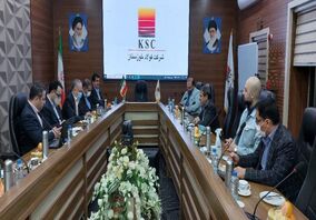  دیدار مدیرعامل شرکت فولاد خوزستان با مدیرعامل بانک رفاه کارگران کشور