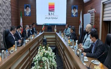  دیدار مدیرعامل شرکت فولاد خوزستان با مدیرعامل بانک رفاه کارگران کشور