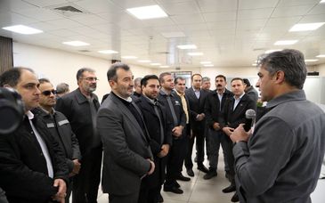 بازدید دکتر مسعود سمیعی نژاد، رئیس هیات عامل ایمیدرو و هیات همراه از شرکت گهر انرژی سیرجان، طرح احداث تولید ورق گرم پیوسته شرکت توسعه آهن و فولاد گل گهر و نیز معادن یک و سه گل گهر