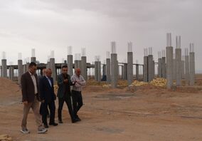  بازدید مهندس پیرحسینلو از تعاونی مسکن کارگران آلومینای جاجرم