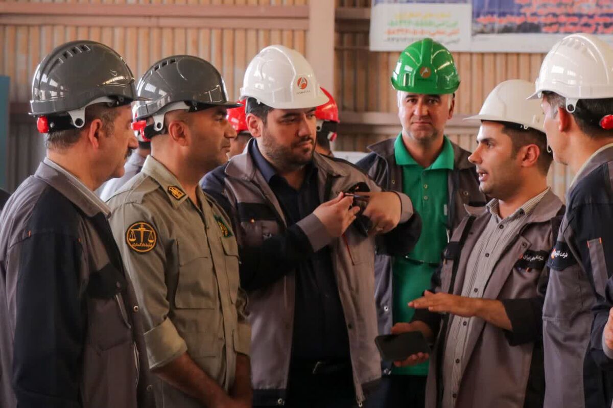 بازدید مدیرکل محترم حفاظت محیط زیست خراسان شمالی از شرکت آلومینای ایران