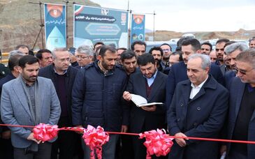 افتتاح باند برگشت قطعه اول بزرگراه خواجه-ورزقان با تامین مالی شرکت ملی مس

