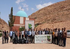 برگزاری همایش پاکسازی طبیعت در تنگه گزی جاجرم به مناسبت هفته محیط زیست