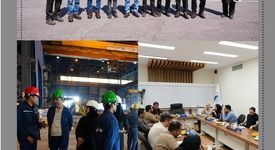 بازدید کمیته HSE&S شرکت معدنی و صنعتی چادرملو از واحدهای تولیدی مجتمع صنعتی