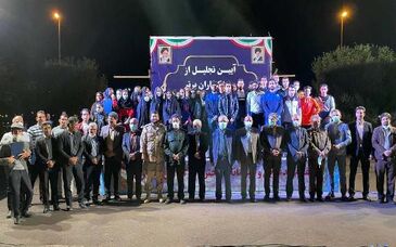 تجلیل از ورزشکاران برتر شهرستان اردکان از سوی چادرملو+ فیلم