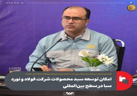 امکان توسعه سبد محصولات شرکت فولاد و نورد سبا در سطح بین‌المللی