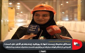 مسائل محیط‌ زیست تنها با رویکرد چندبعدی قابل حل است/ قدردانی از ابتکار فولاد مبارکه در برگزاری نشست مشترک صنعت و دانشگاه