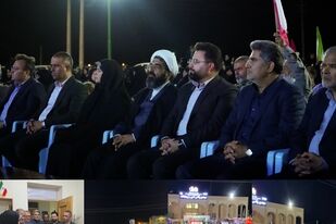 پایگاه مقاومت بسیج شهید امام خامنه‌ای (قدس‌سره) مجتمع پتاس خوروبیابانک افتتاح شد

