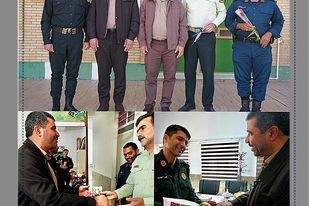 به مناسبت هفته نیروی انتظامی؛ تجلیل از کارکنان فرماندهی انتظامی بخش عقدا توسط مدیر مجتمع صنعتی چادرملو انجام شد