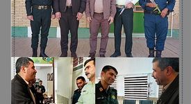 به مناسبت هفته نیروی انتظامی؛ تجلیل از کارکنان فرماندهی انتظامی بخش عقدا توسط مدیر مجتمع صنعتی چادرملو انجام شد
