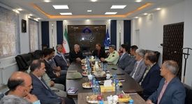  نشست فرماندار با مدیران مجتمع فروکروم جغتای مطرح شد:تاکید بر رفع چالش‌های انرژی، و کارگری برای دستیابی به توسعه پایدار