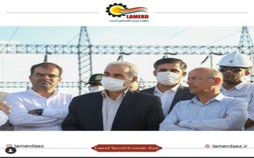  بازدید میدانی معاون برنامه ریزی وزارت نفت از پروژه های منطقه ویژه اقتصادی لامرد