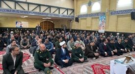 برگزاری مراسم گرامیداشت حماسه۹ دی، چهلمین روز تدفین شهید والامقام گمنام و ششمین سالگرد شهادت سردار دلها شهید حاج قاسم سلیمانی در شرکت آلومینای ایران