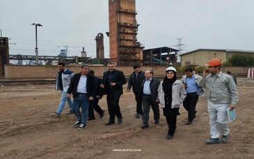 بازدید مدیرعامل محترم شرکت ایریتک از پروژه های استان خوزستان

