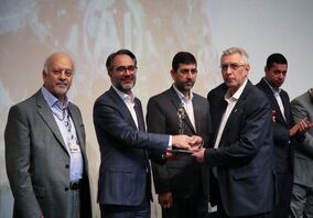 افتخاری برای فولاد خوزستان؛ محمدمهدی شریف شاذیله، کارشناس سال فولاد ایران شد