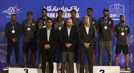 در لیگ برتر والیبال ساحلی کشور؛ فولاد هرمزگان بر سکوی نایب قهرمانی ایستاد