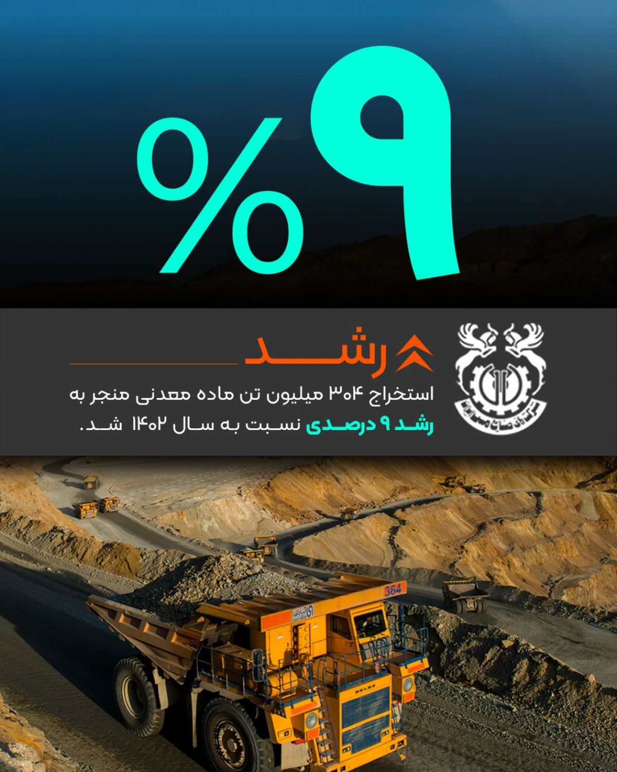 فملی به روایت اعداد ۹ درصد