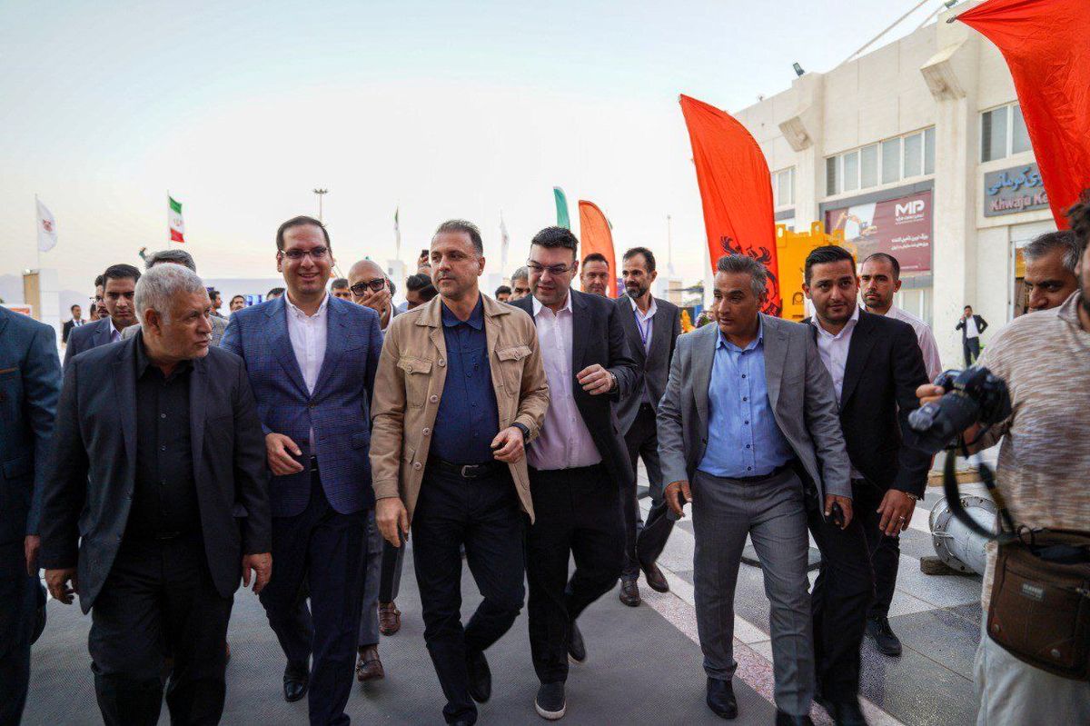بازدید مدیرعامل شرکت ملی مس از نمایشگاه بین‌المللی معدن، صنایع معدنی، ماشین‌آلات و تجهیزات وابسته کرمان